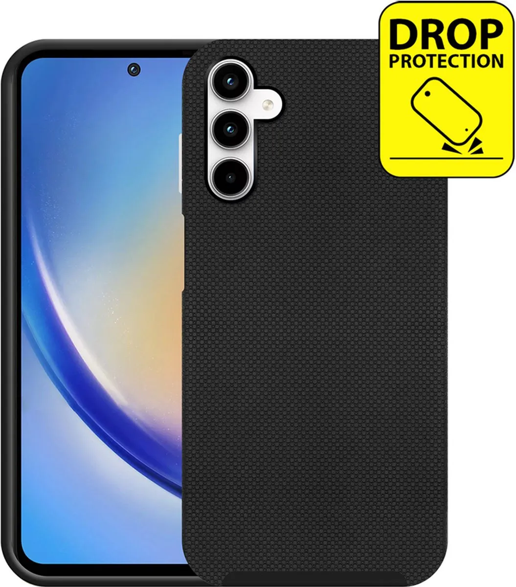 Just in Case Cazy Hoesje Samsung Galaxy A35 8446305 - Zwart