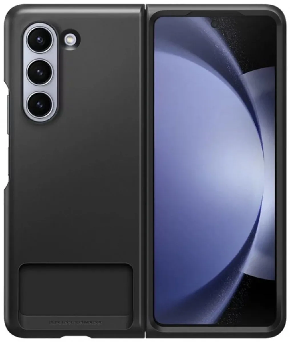 Spigen Slim Armor Slot Hoesje Zwart - Samsung Galaxy Z Fold 5 - 2 Pasjes - afbeelding 2 van 6