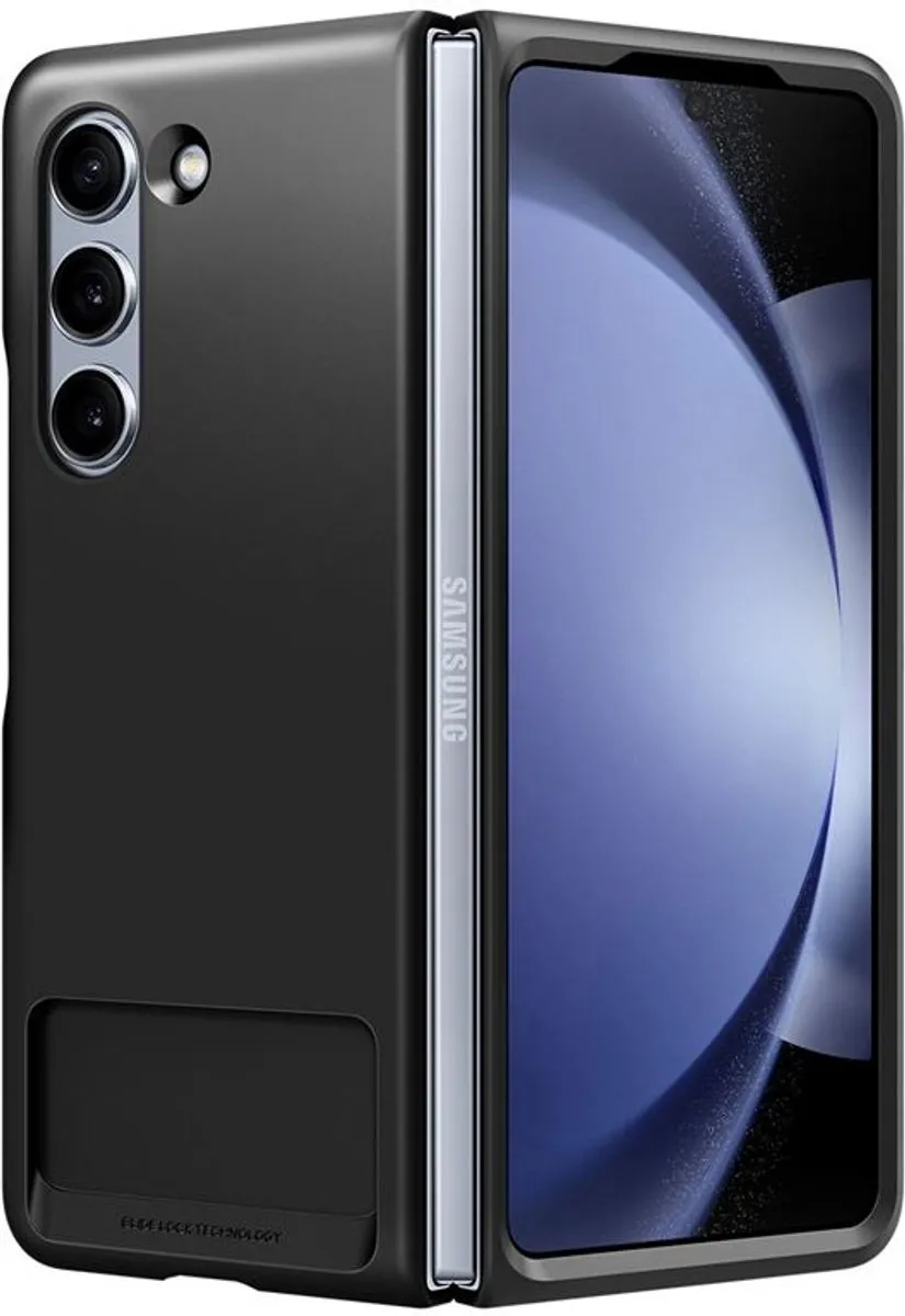 Spigen Slim Armor Slot Hoesje Zwart - Samsung Galaxy Z Fold 5 - 2 Pasjes - afbeelding 5 van 6