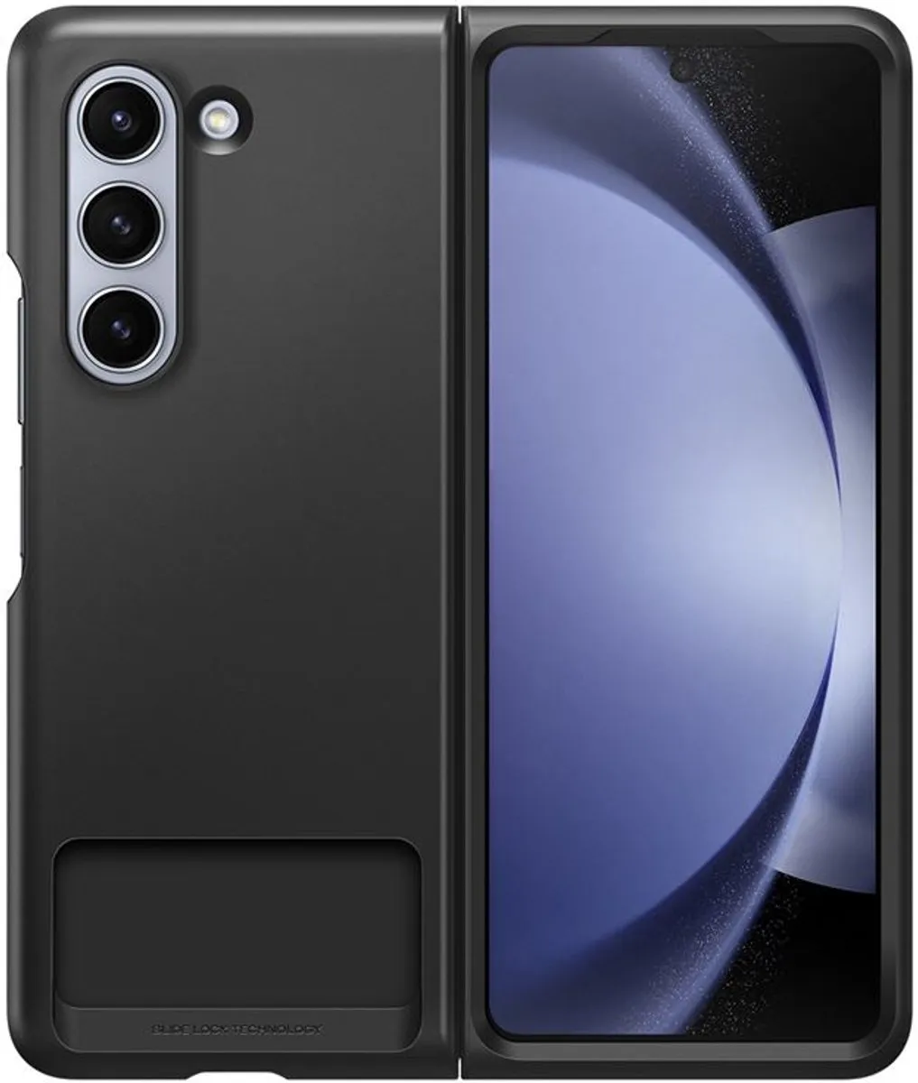 Spigen Slim Armor Slot Hoesje Zwart - Samsung Galaxy Z Fold 5 - 2 Pasjes - afbeelding 4 van 6