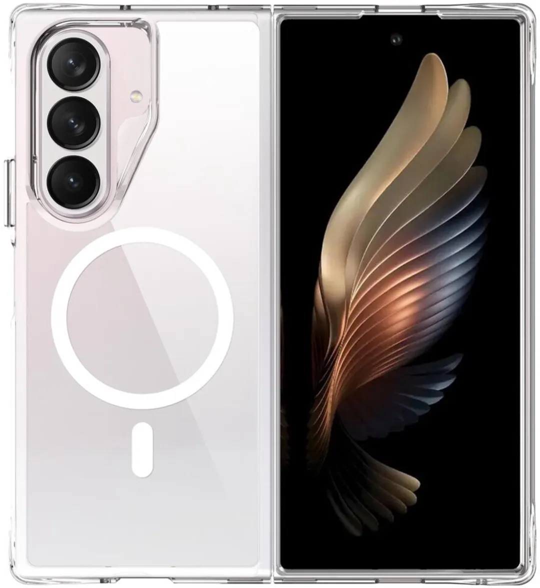 Buddi Core Hoesje Samsung Galaxy Z Fold 7 - MagSafe - Transparant - afbeelding 6 van 6
