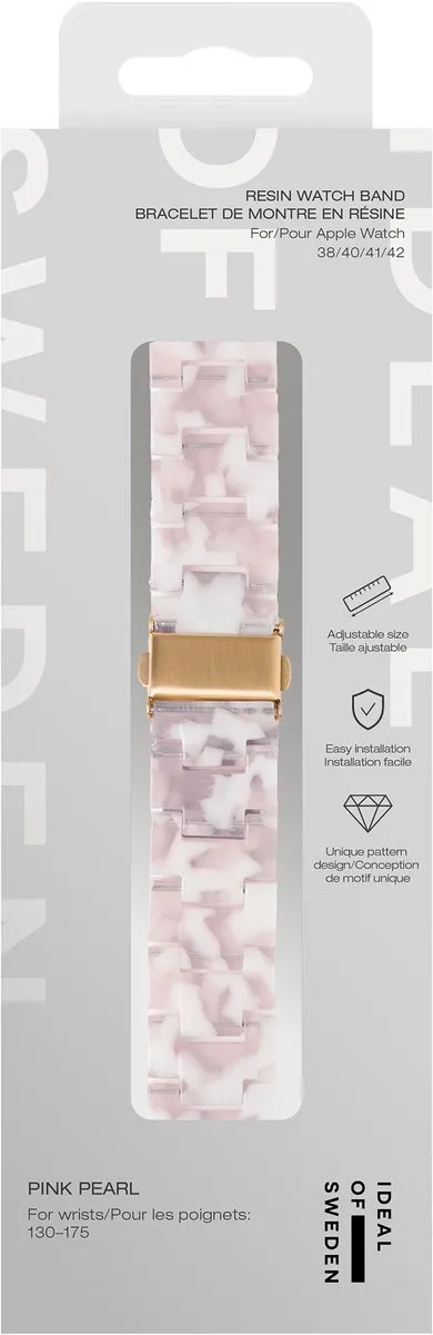 iDeal of Sweden Apple Watch Band Pink Pearl - 38/40/41/42mm
