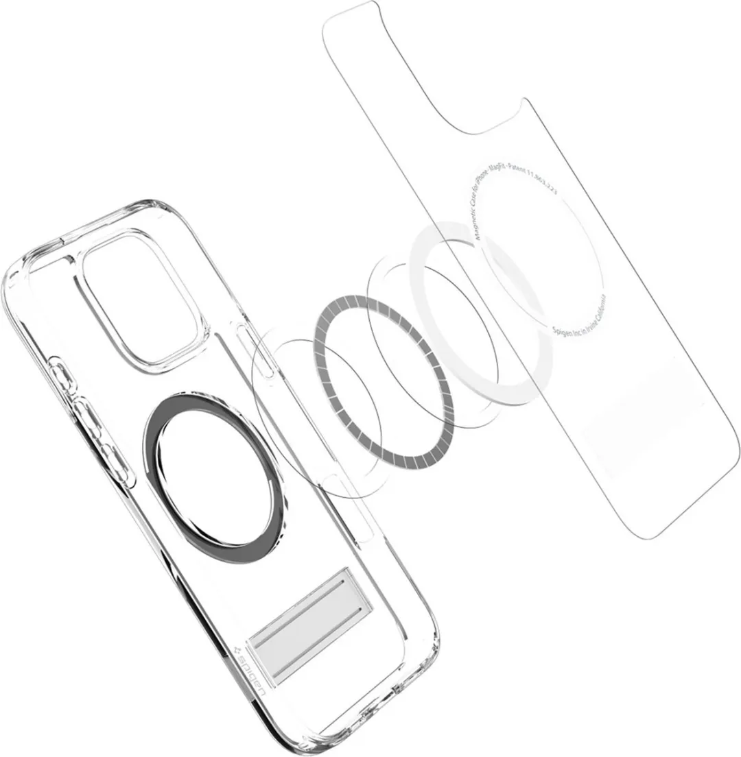 Spigen Ultra Hybrid S ACS08010 Hoes iPhone 16 Pro Max - Zwart