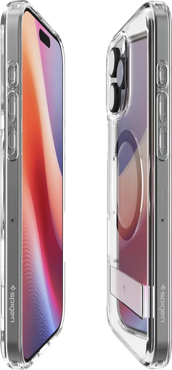 Spigen Ultra Hybrid S ACS08010 Hoes iPhone 16 Pro Max - Zwart