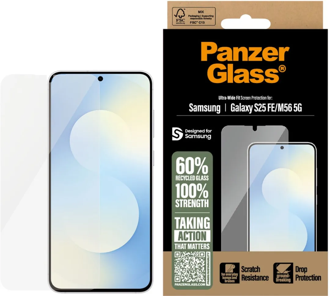 PanzerGlass Screen Protector PG35953 - Samsung Galaxy S25 FE
