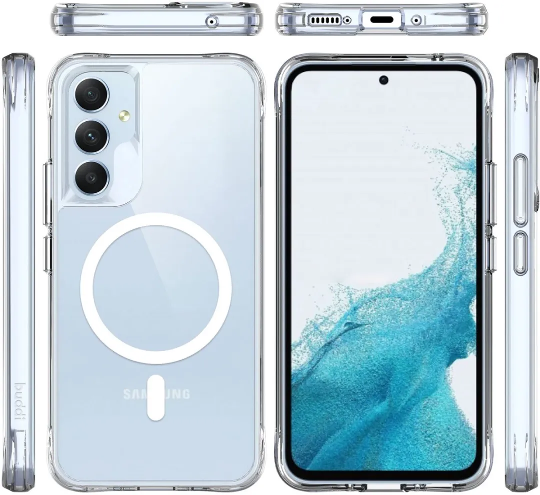 Buddi Core Hoesje Samsung Galaxy A54 - MagSafe - Transparant - afbeelding 6 van 6