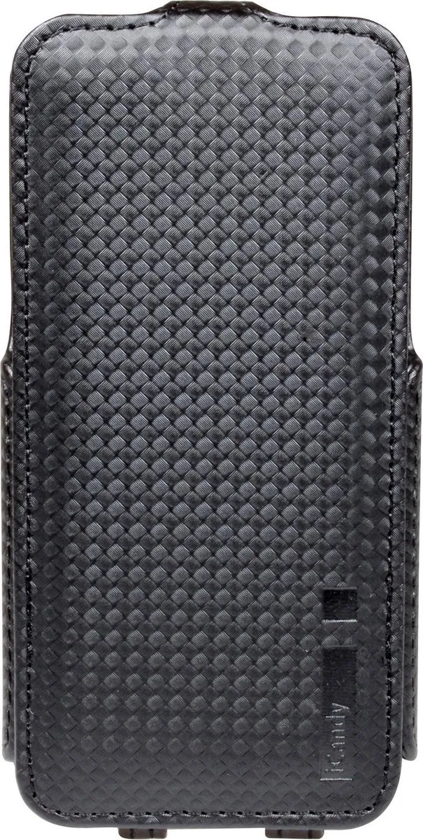 iCandy FlapBag voor iPhone 5/5S carbon zwart