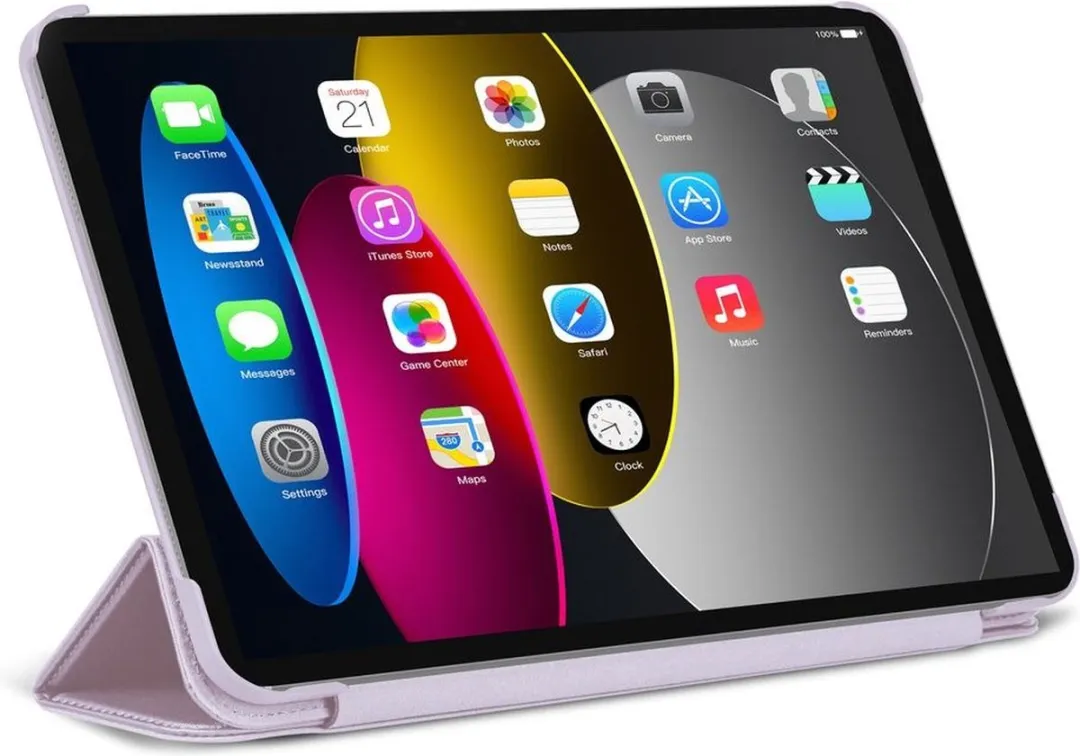 Decoded D24IPA102SC1LR Tablethoes - 10.2" iPad 7/8/9 - Paars - afbeelding 6 van 6