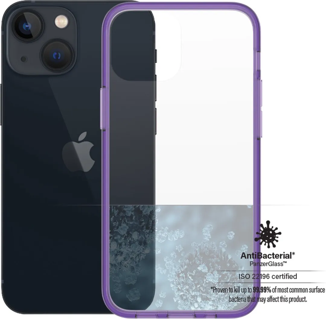 PanzerGlass ClearCaseColor PZ-0327 iPhone 13 Mini - Paars