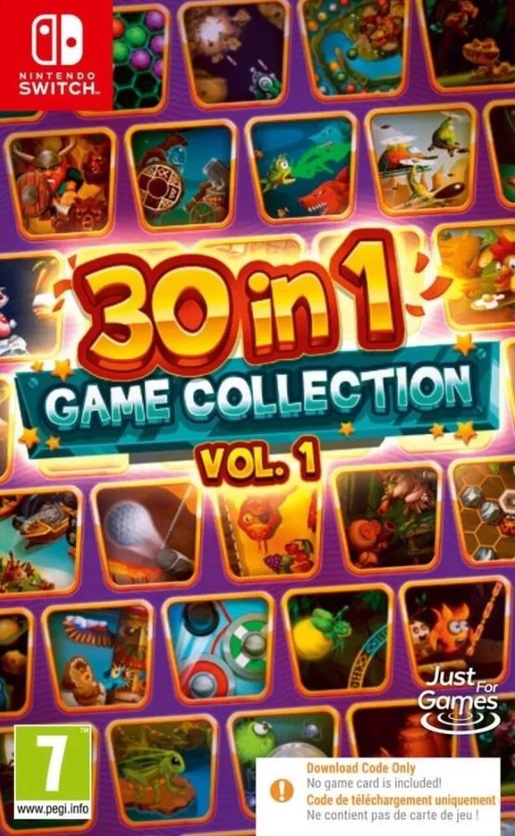 Mindscape 30 in 1 Game Collection Vol. 1 Nintendo Switch