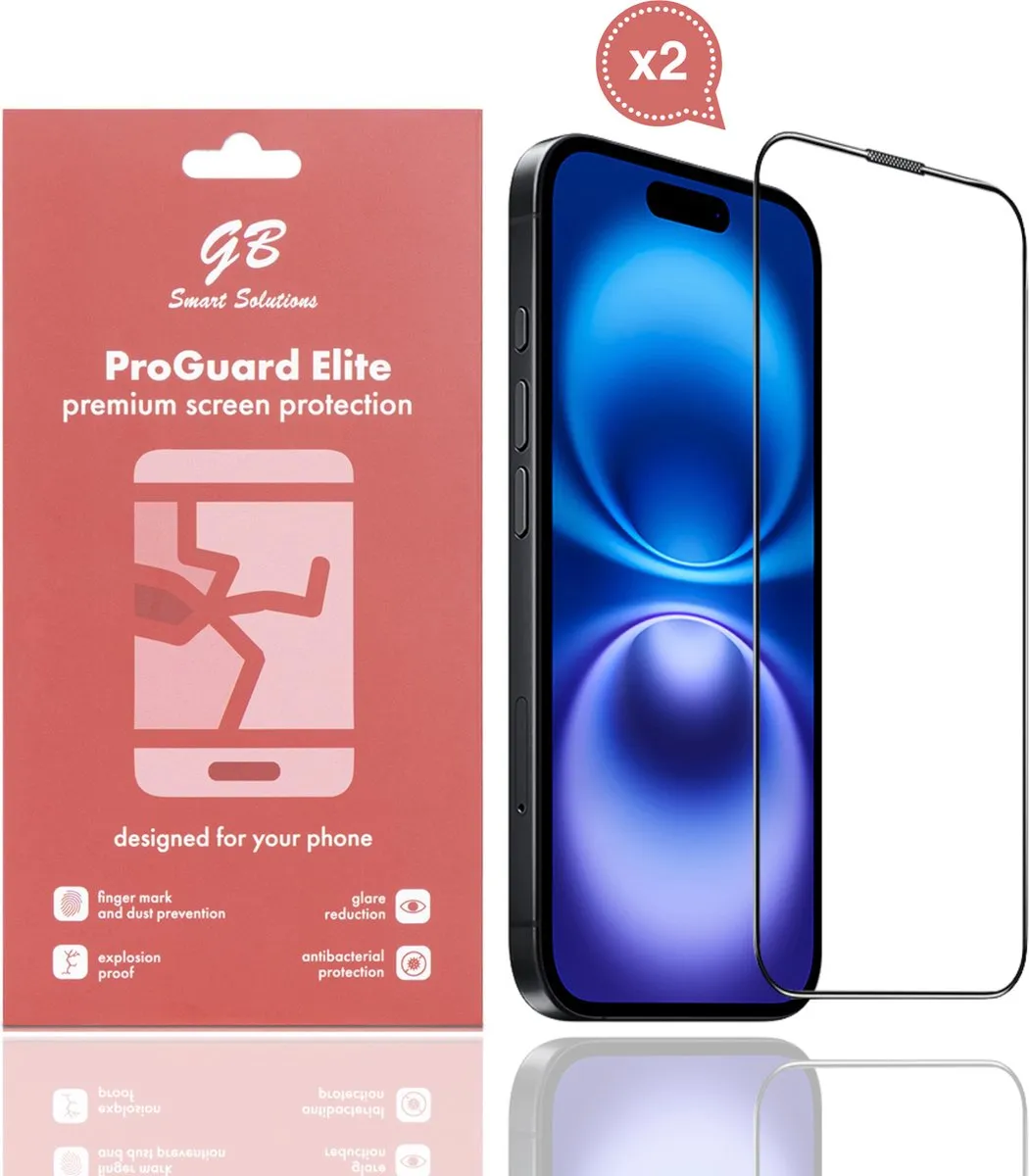 GB ProGuard Elite iPhone 16 Plus Schermbeschermer