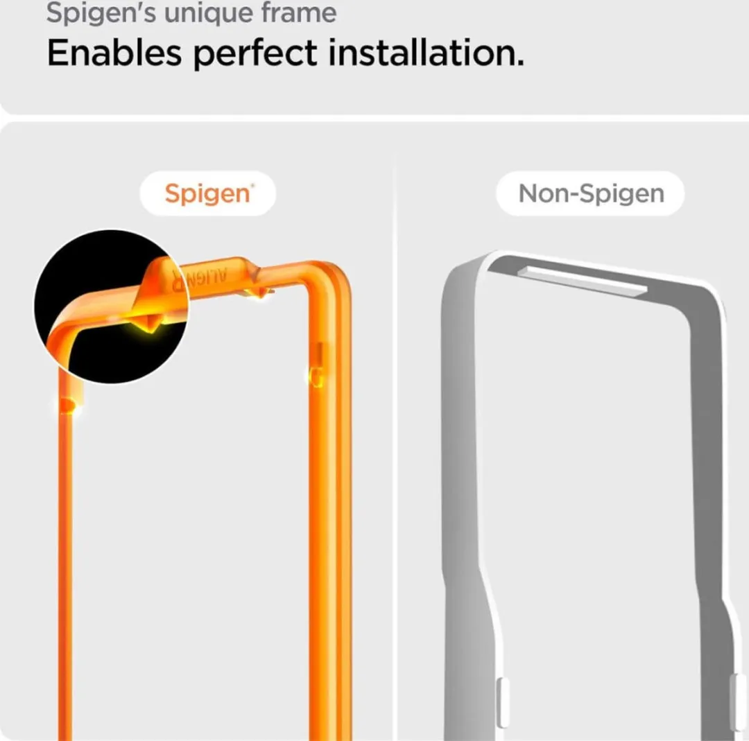 Spigen Tempered Glas Screenprotector Nothing Phone 2A - 2 Stuks