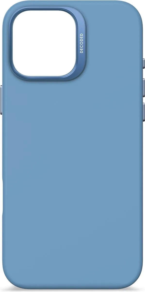 Decoded DEC-I15PM-SI-AB Siliconen Hoesje iPhone 15 Pro Max - Air Blauw