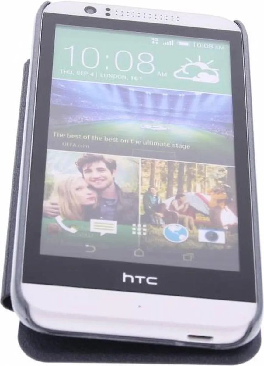 Nillkin Leather Case HTC Desire 510 - Zwart - afbeelding 4 van 6