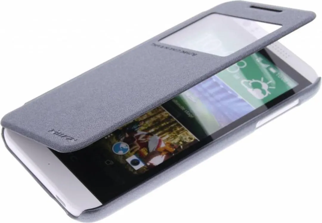 Nillkin Leather Case HTC Desire 510 - Zwart - afbeelding 5 van 6