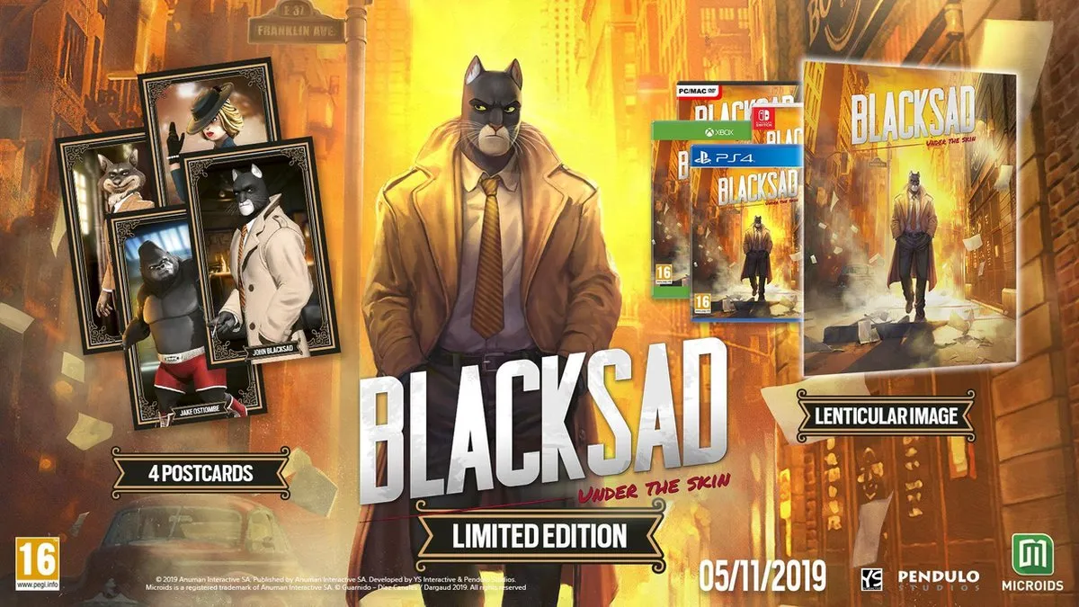Mindscape Blacksad Under The Skin Limited Edition - Xbox One