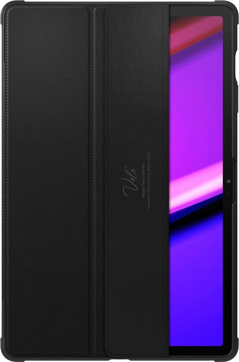 Spigen Rugged Armor Pro ACS06856 Tablethoes - Samsung Galaxy Tab S9 FE Plus - Zwart