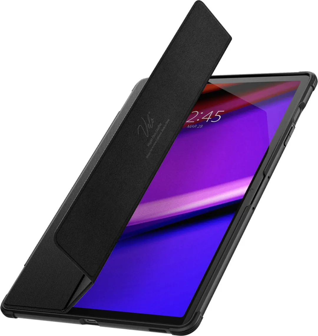 Spigen Rugged Armor Pro ACS06856 Tablethoes - Samsung Galaxy Tab S9 FE Plus - Zwart