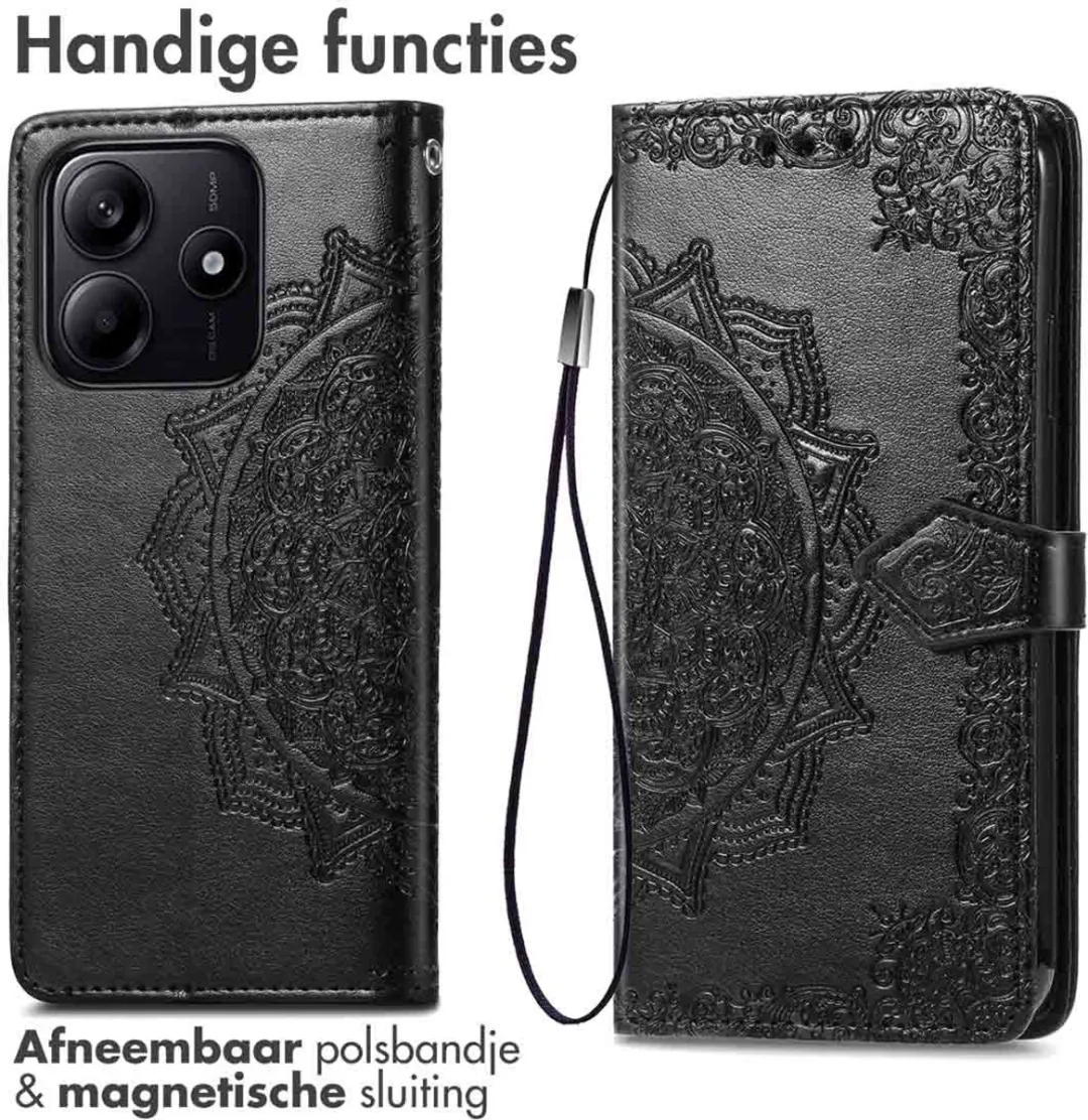 Imoshion Hoesje Xiaomi Redmi Note 14 5G - 3 Pasjes - Zwart
