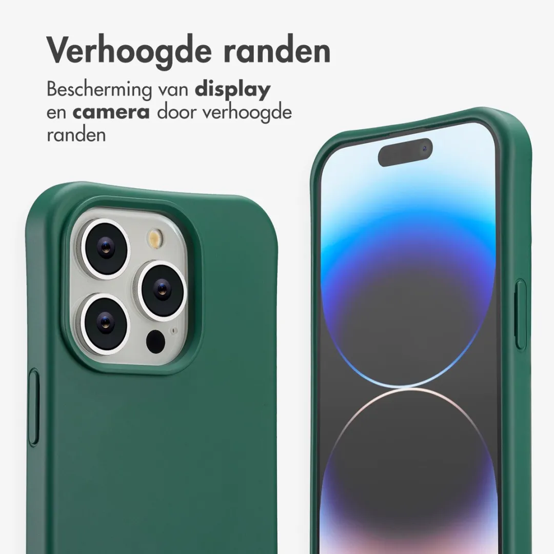 Imoshion Hoesje iPhone 14 Pro Donkergroen - MagSafe