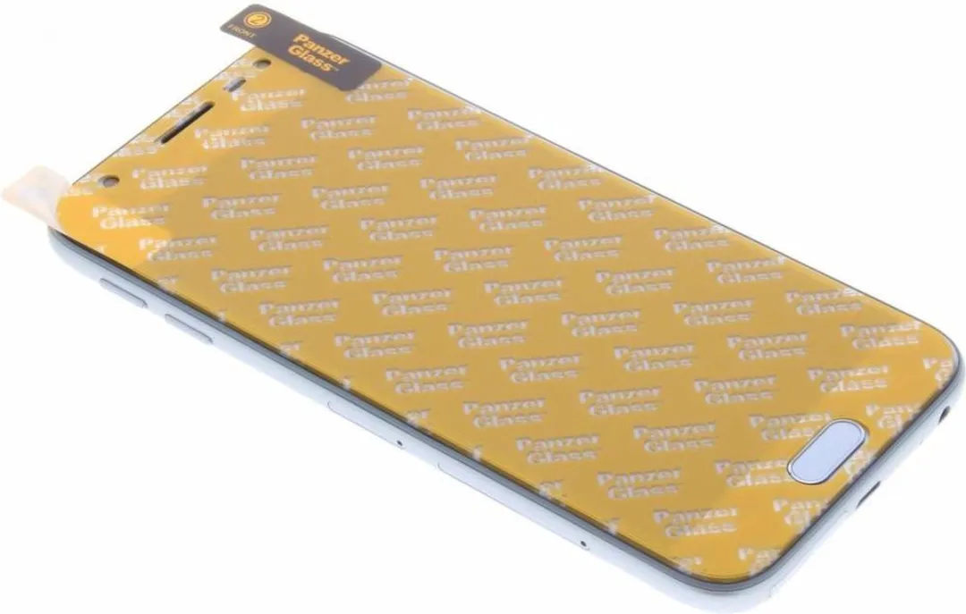 PanzerGlass Gehard Glas Screenprotector J3 (2017) - Zwart - afbeelding 4 van 6