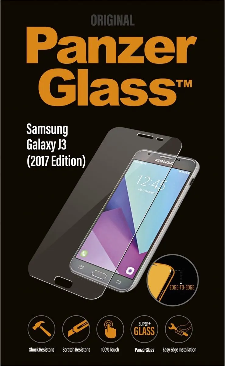 PanzerGlass Gehard Glas Screenprotector J3 (2017)