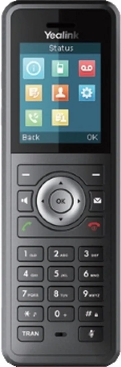 Yealink DECT W59R Telefoonhandset - 1460mAh - Zwart