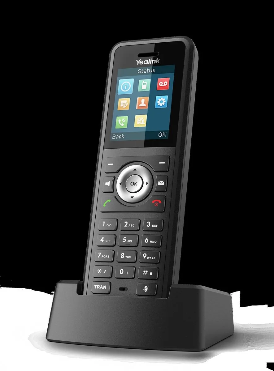 Yealink DECT W59R Telefoonhandset - 1460mAh - Zwart