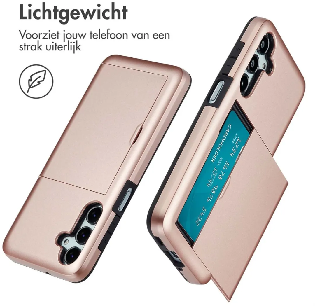 Imoshion Hoesje Samsung Galaxy A16 - Rosé Goud - 2 Pasjes
