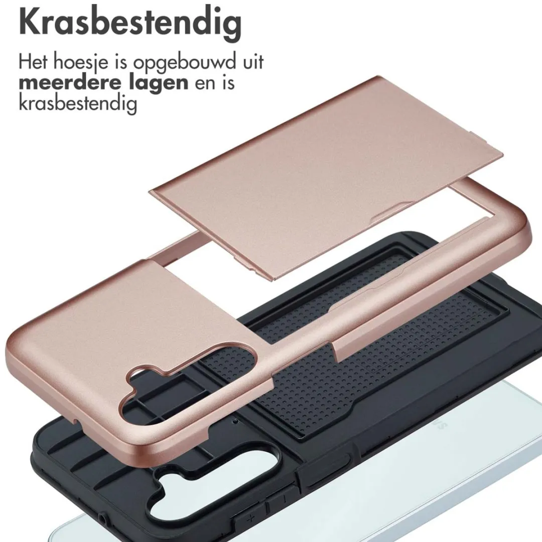 Imoshion Hoesje Samsung Galaxy A16 - Rosé Goud - 2 Pasjes
