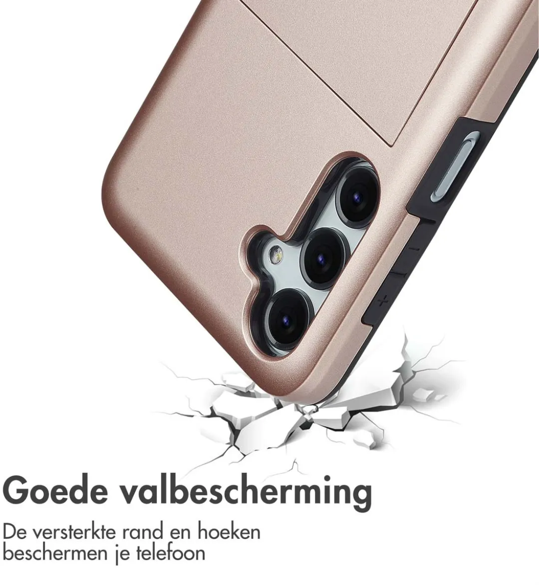 Imoshion Hoesje Samsung Galaxy A16 - Rosé Goud - 2 Pasjes