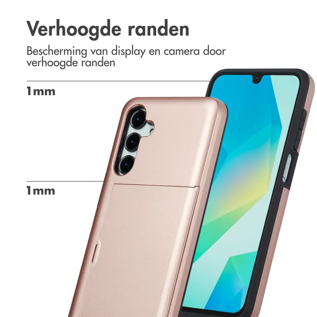 Imoshion Hoesje Samsung Galaxy A16 - Rosé Goud - 2 Pasjes