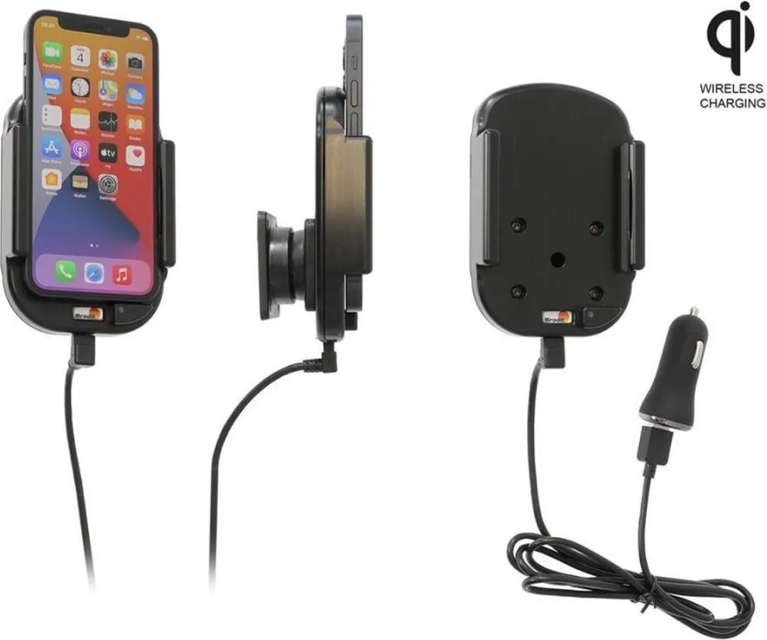 Brodit Houder iPhone 12 Mini Qi