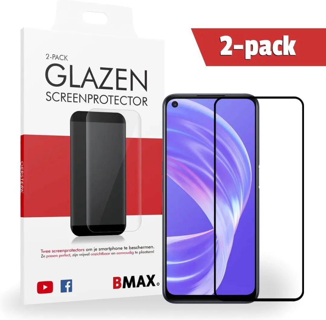 BMAX OPPO A73 Glazen Screenprotector 2 Stuks
