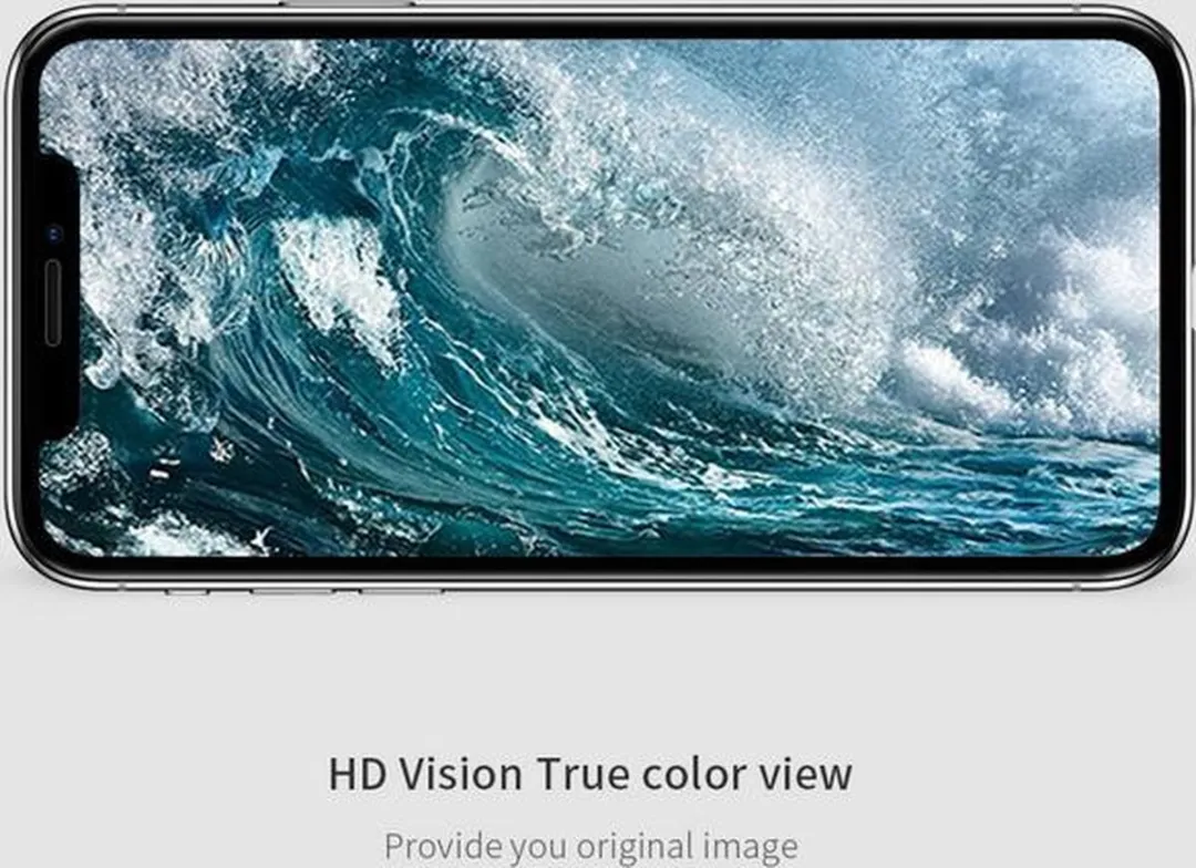 Nillkin TemperedGlass 3D AP+ PRO iPhone XS Max - Zwart - afbeelding 4 van 6