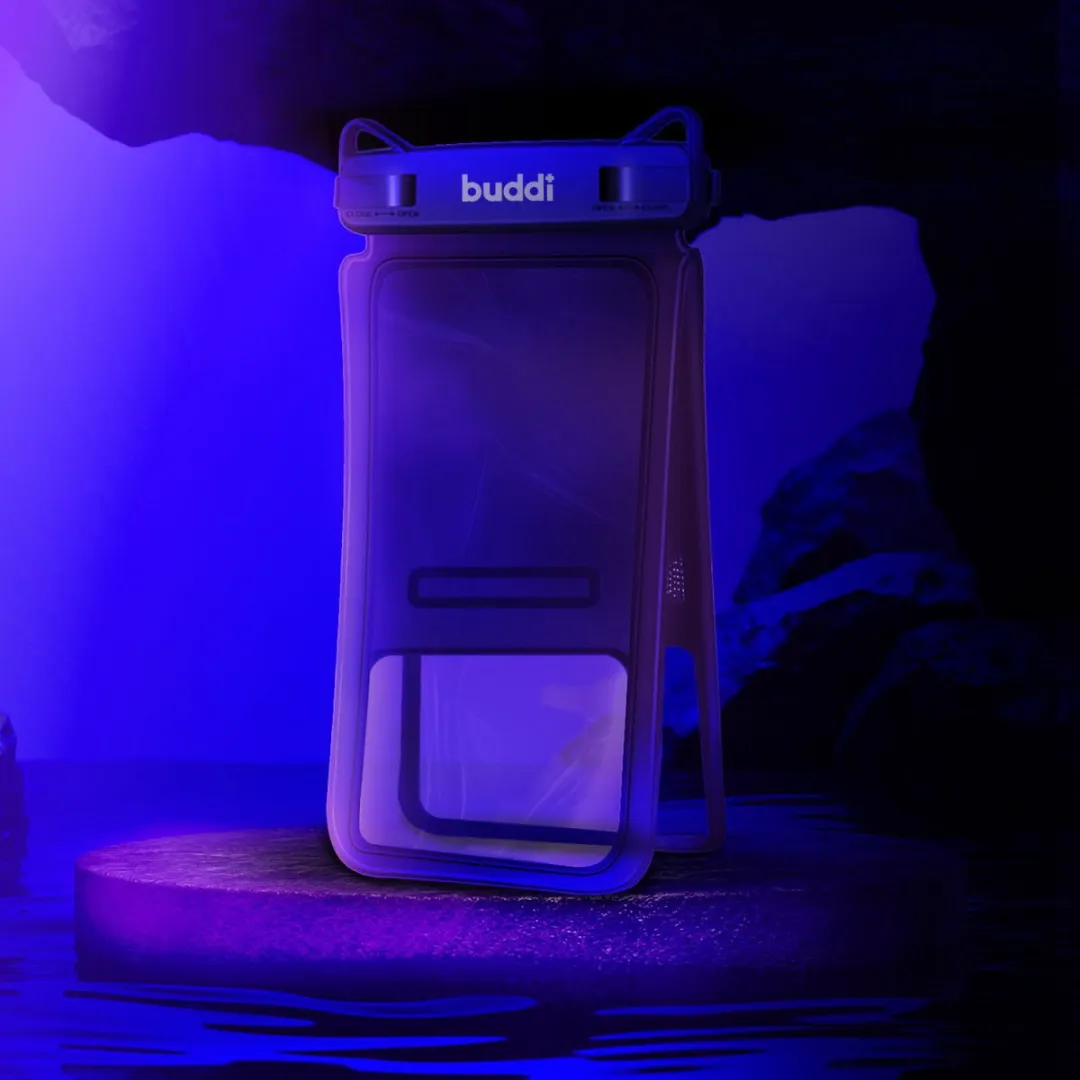 Buddi WPDB0001 Universeel Waterdicht Hoesje - Zwart