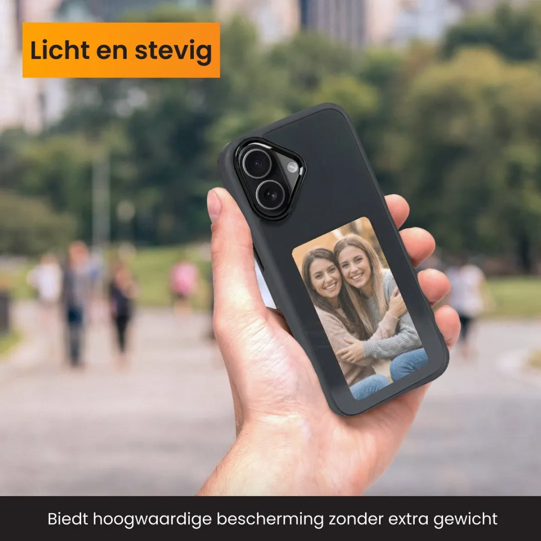 R2B Foto Hoesje iPhone 17 - Zwart