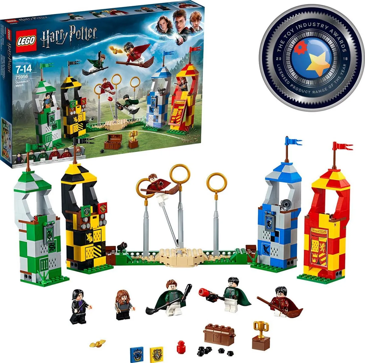 LEGO Harry Potter Zwerkbal Wedstrijd 75956 - 500 Stukken