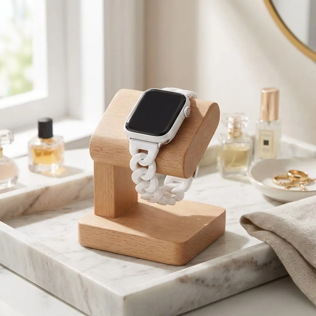 NUVEX Wit Horlogebandje Apple Watch 38-41mm - Ultra Dun Silicone