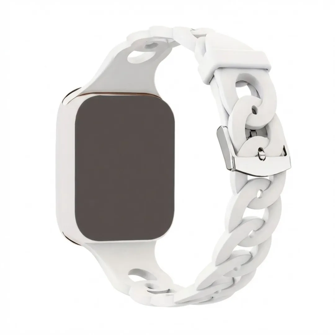 NUVEX Wit Horlogebandje Apple Watch 38-41mm