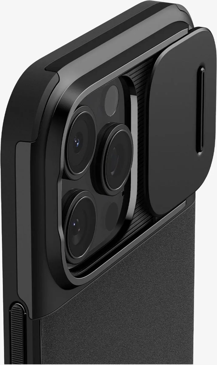 Spigen Optik Armor MagSafe iPhone 16 Pro Hoesje - Zwart