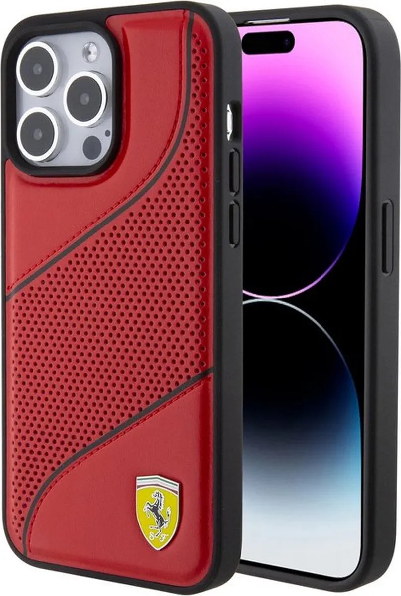 Ferrari Perforated Waves Back Case