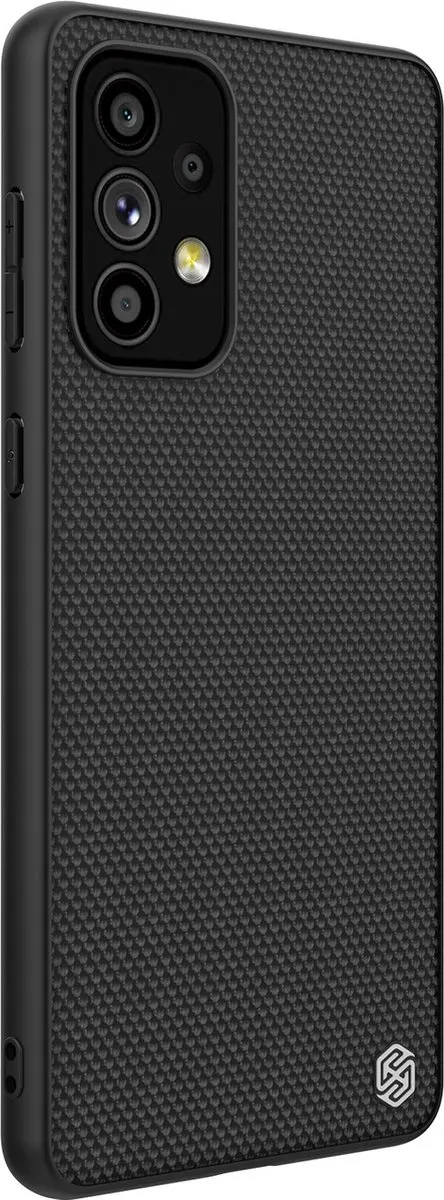 Nillkin Textured Hoes Samsung Galaxy A73 - Zwart - afbeelding 3 van 6