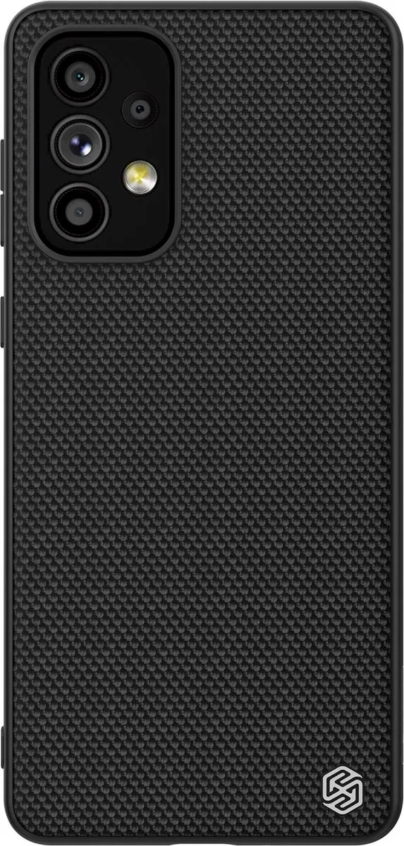 Nillkin Textured Hoes Samsung Galaxy A73 - Zwart - afbeelding 2 van 6