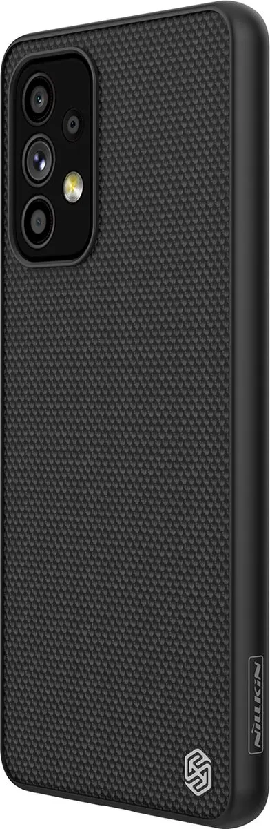 Nillkin Textured Hoes Samsung Galaxy A73 - Zwart - afbeelding 5 van 6