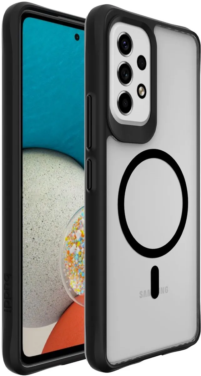 Buddi Hybrid Hoesje Samsung Galaxy A53 - MagSafe - Matte Zwart