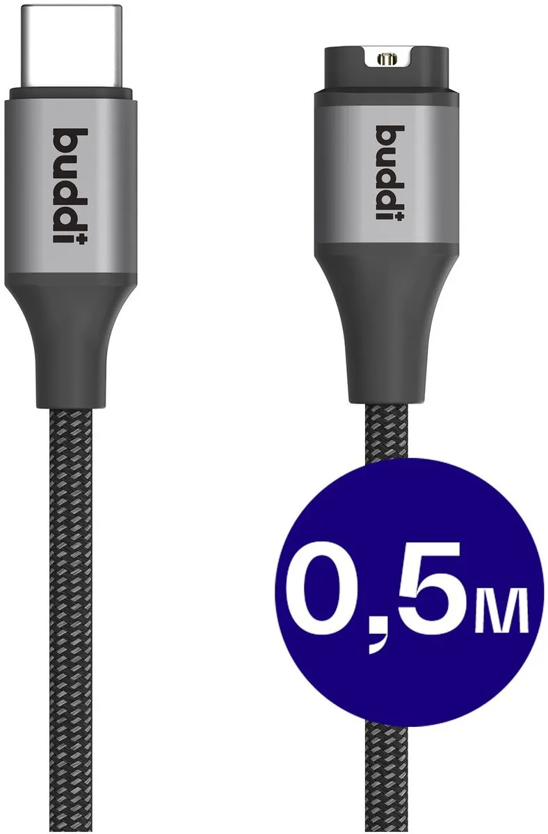 Buddi Flex Garmin Watch USB-C Kabel 0.5m