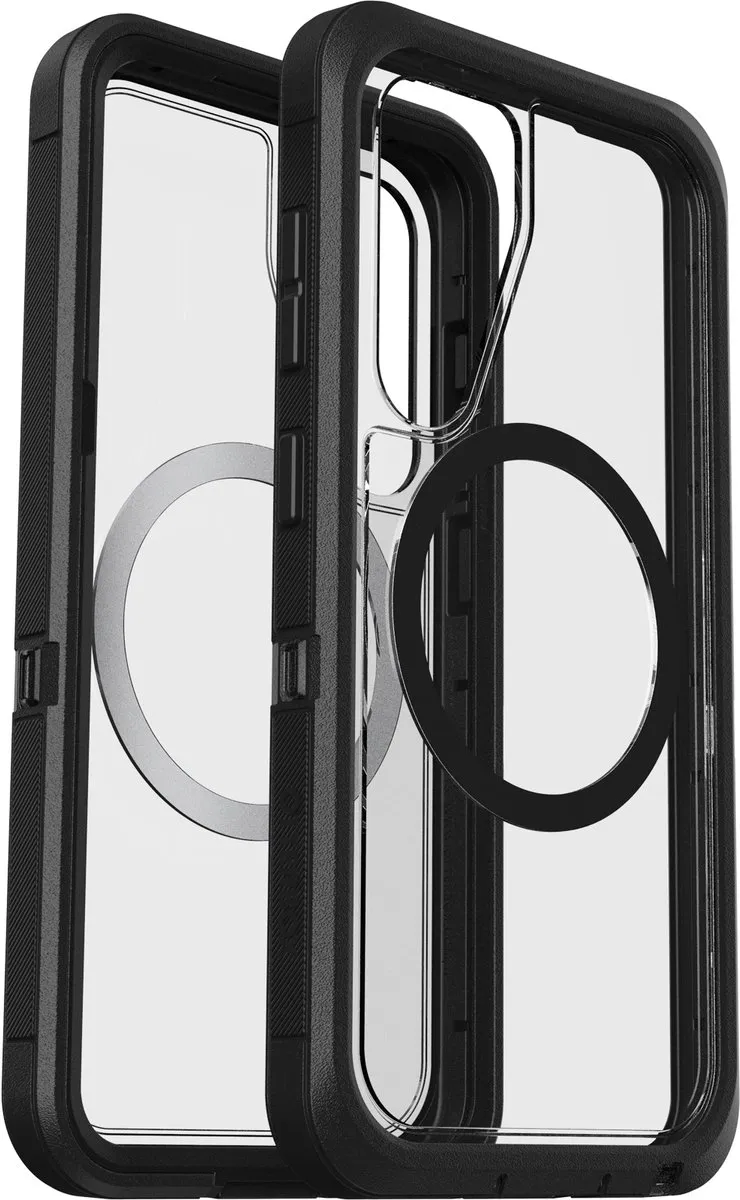 OtterBox Defender XT Magnets Case Samsung Galaxy S25 - Zwart/Transparant