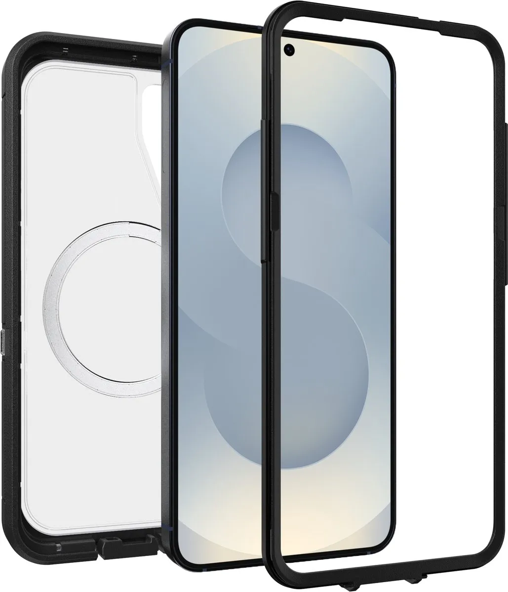OtterBox Defender XT Magnets Case Samsung Galaxy S25 - Zwart/Transparant