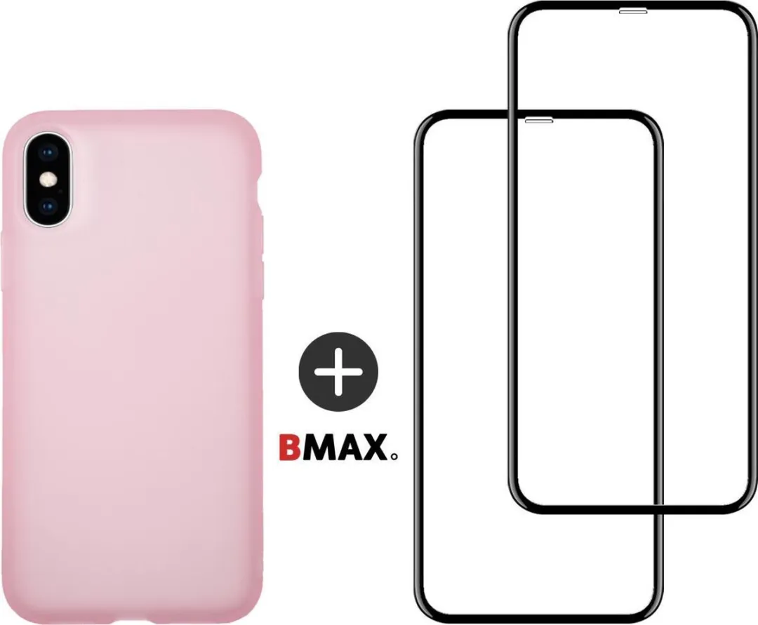 BMAX iPhone XS Max Telefoonhoesje Roze